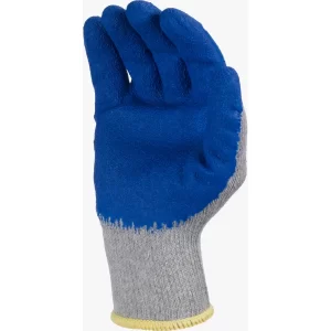Lakeland SpidrGrip Work Glove with Latex Palm Coating Blue pack of 5 pairs