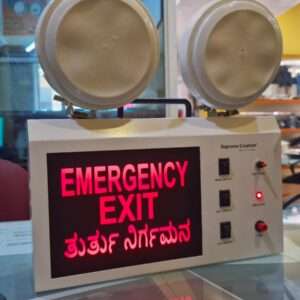 Emergency Exit lights, Supreme creation make, Multi Lights (ML) Model No. : 209 LED/ ML / NM